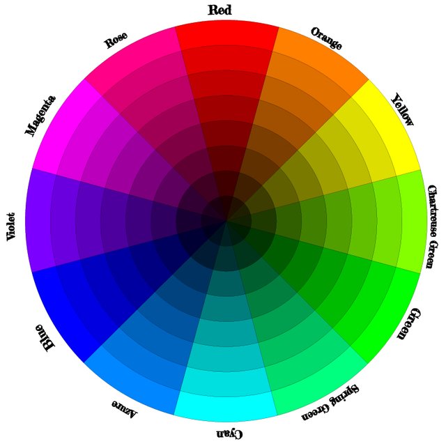 azure color wheel