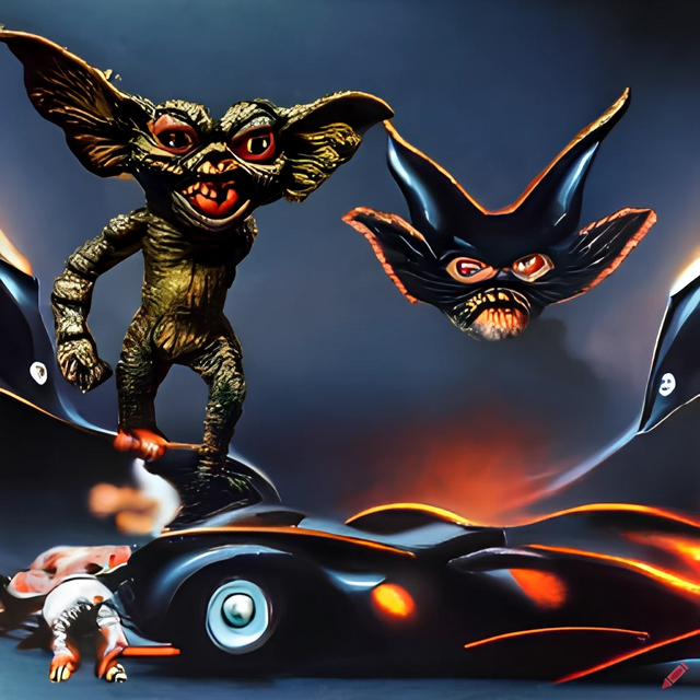 craiyon_101905_surreal_impressionist_capture_of_the_gremlins_attacking_the_batmobile_.png