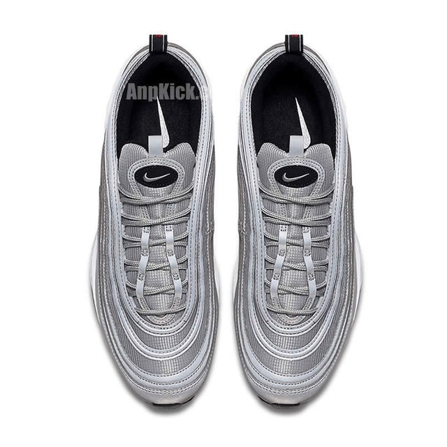 Air Max 97 Premium Reflective Silver Black Bullet Shoes 312834-007 — Steemit