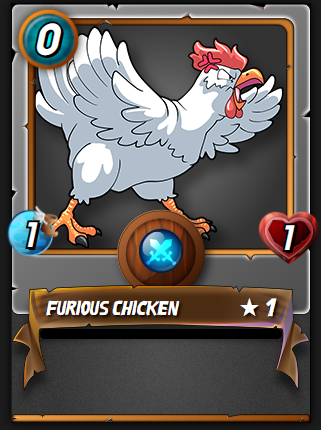 a crazy chicken .png