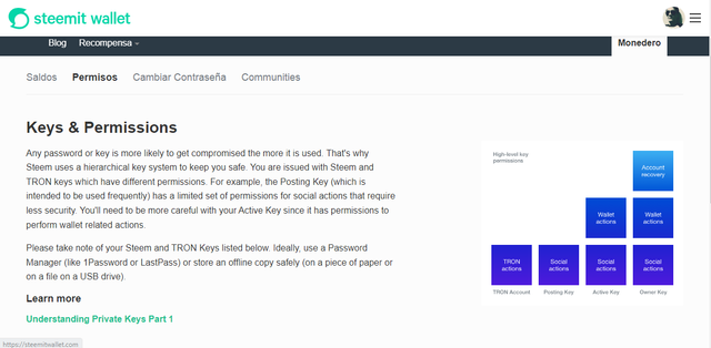 keys y permisos steem wallet.png