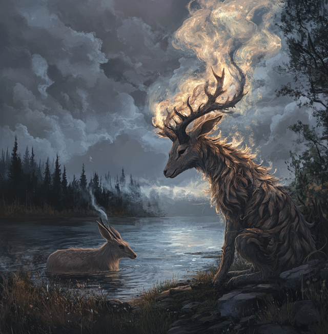 same_face_a_jackelope_creature_but_with_horns_made_of_smolderin_f8cbd38a-c7ea-4b93-b466-99d7d559c9eb.png