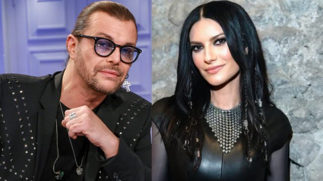 Gianluca Grignani e Laura Pausini, foto LaPresse e Instagram-2.jpg