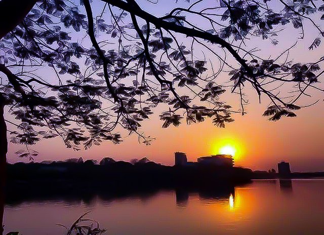 Sunset Inya Lake.jpg