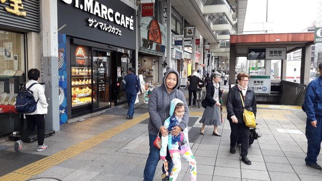 A Walk in a Street of Tokyo, Japan!