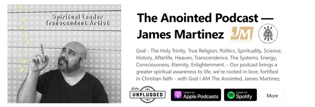 The Anointed Podcast  - James Martinez on Steemit.jpg