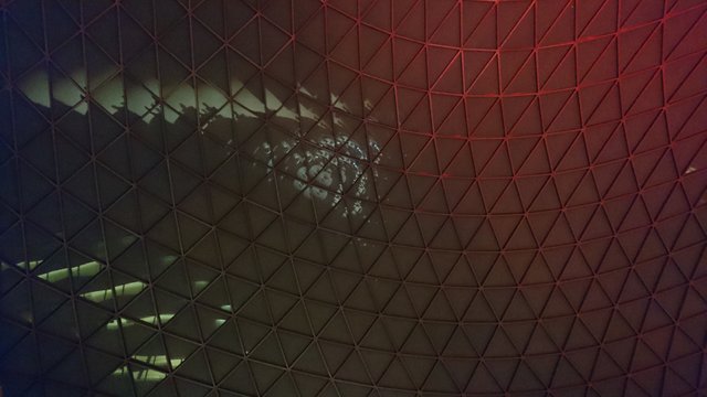 Glass roof of the British Museum Grand Court