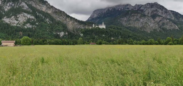 Neuschwanstein Castle from afar