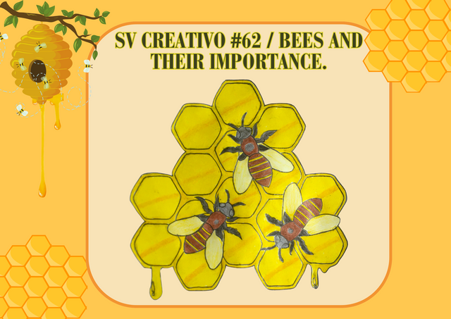 SV Creativo #62  Bees and their importance. by @zisha-hafiz.png