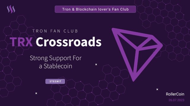 TRX Crossroads :: Strong Support For a Stablecoin