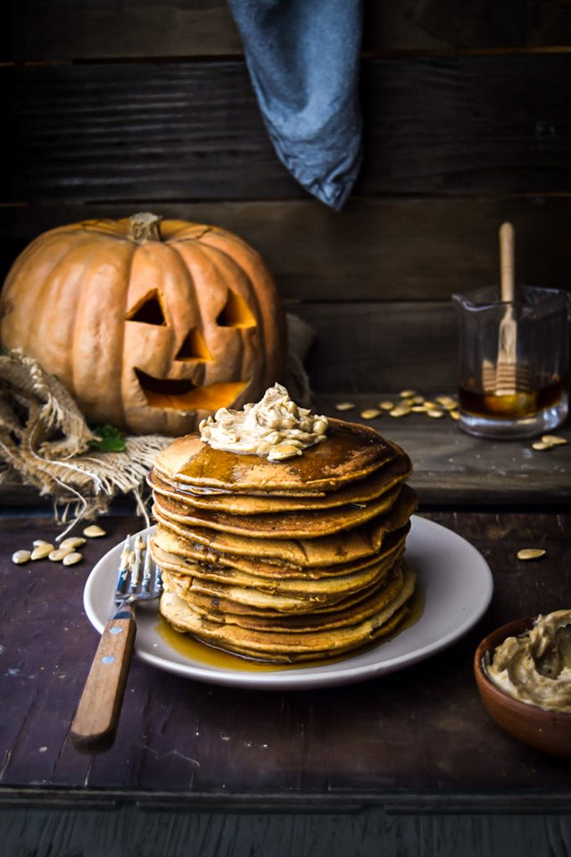 Oaty Pumpkin Pancakes + Maple Nut Butter Spread-10.jpg