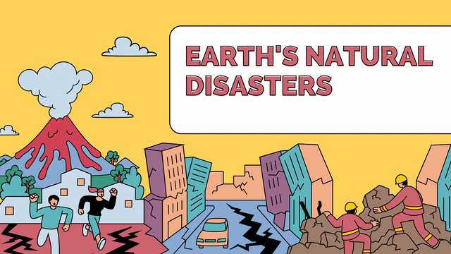 Natural Disasters Science Educational Presentation in Yellow Blue and Red Lined Illustrative Style - 1.png