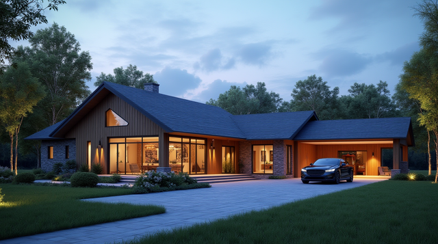 a_small_one-level_country_house_in_futuristic_style_with_a_garage_and_a_garden_there_is_a_car_in_th_avd2s3jfzm7ogjntc93e_0.png