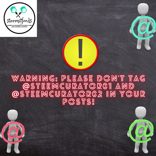 WARNING_ Please do not tag  -steemcurator01 and  -steemcurator02 in your posts! (1).png