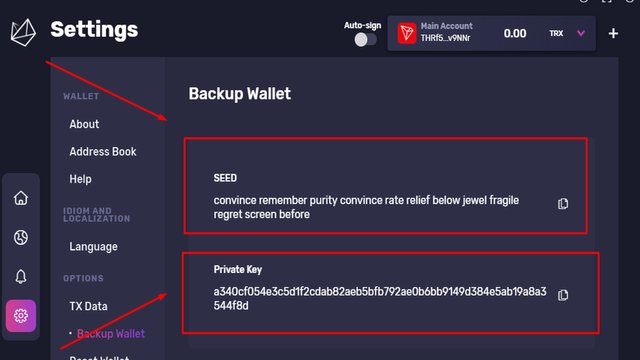 How to find your Seed and Private Key Tron by Crypto wallets info.jpg