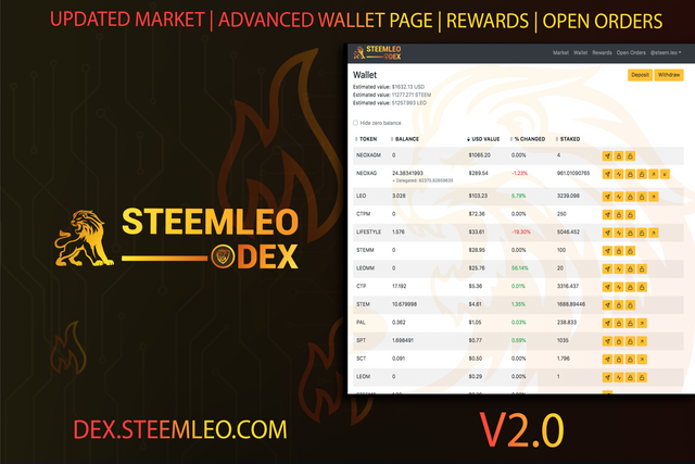 steemleo dex v2 announcement.png