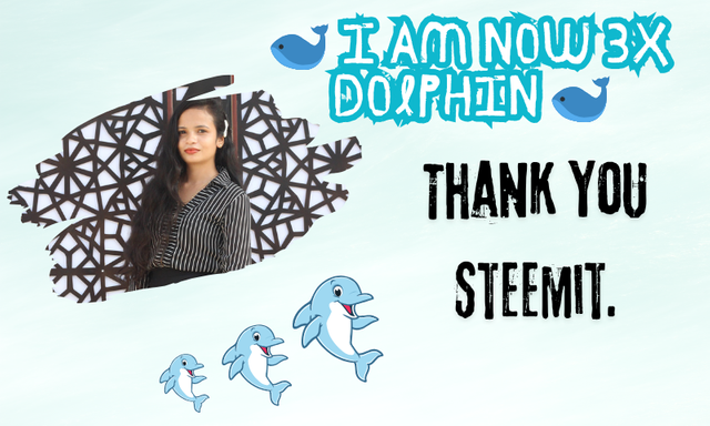 ๐ I am now 3X Dolphin- Thank You Steemit. ๐.png