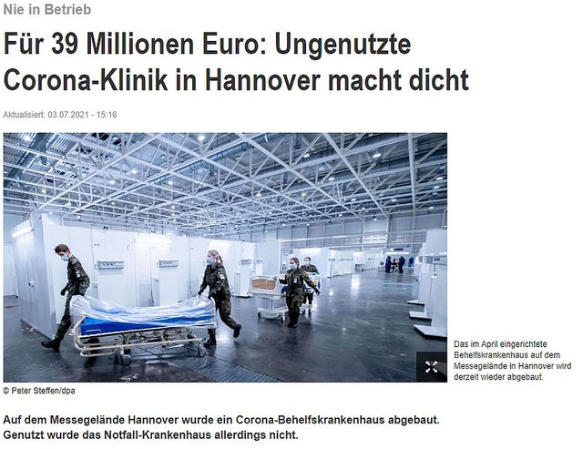 Nie in Betrieb - Für 39 Millionen Euro Ungenutzte Corona-Klinik in Hannover macht dicht.jpg