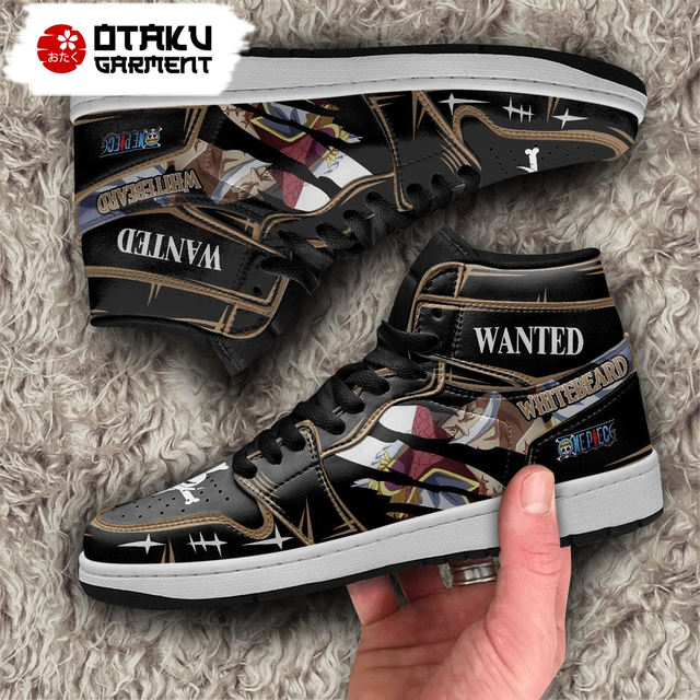 One Piece Edward Newgate Whitebeard Jordan 1 High Sneaker The