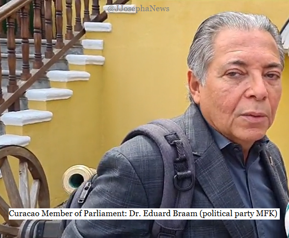 Curacao Member of Parliament Dr Eduard Braam political party MFK.png