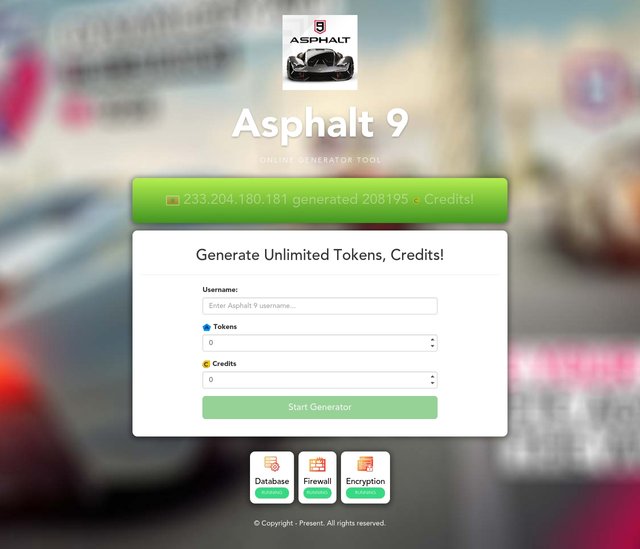 asphalt 9 mod apk unlimited money and tokens latest version