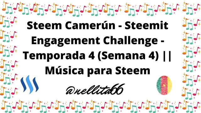 Steem Camerún - Steemit Engagement Challenge - Temporada 4 (Semana 4)  Música para Steem.jpg