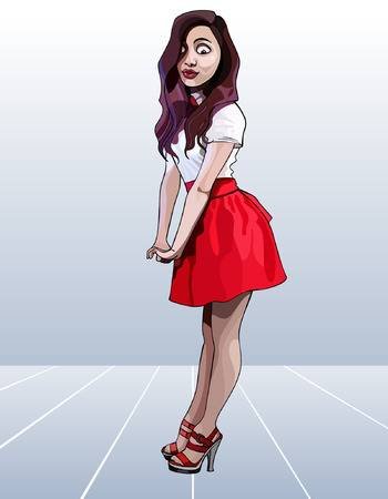 42201508-cartoon-of-a-beautiful-girl-in-a-red-skirt-and-heels.jpg