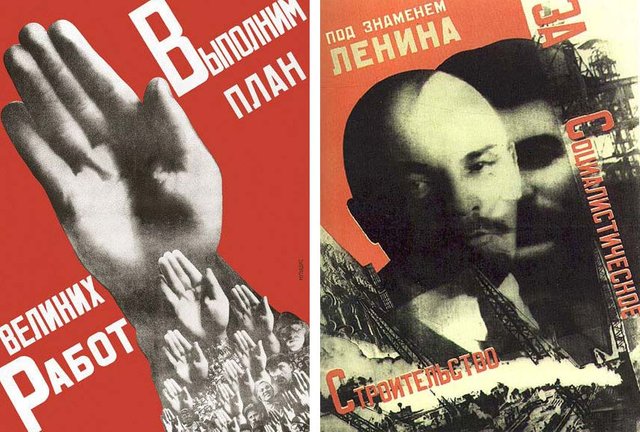 Left-Gustav-Klutsis-Workers-Everyone-must-vote-in-the-Election-of-Soviets-Image-via-arthistoryarchive.com-Right-Russian-Propaganda-Poster.Image-via-posterwire.com_.jpg