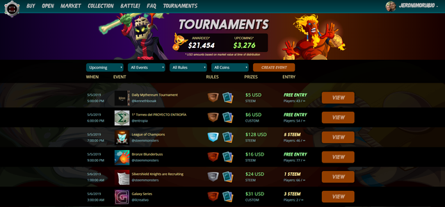 @steemmonsters Tournament Page.png