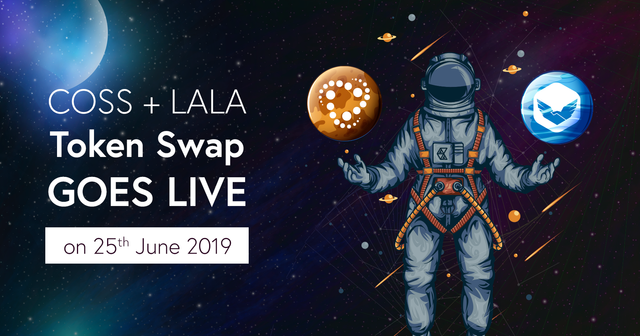 COSS LALA token swap.png