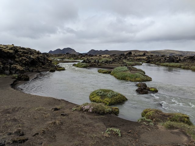 Stream crossing Hellismannaleið