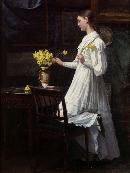 451px-Carl_Thomsen_Arranging_daffodils_1894.jpg