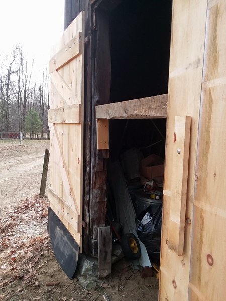 Barn doors - 1st one door support2 crop Jan. 2019.jpg