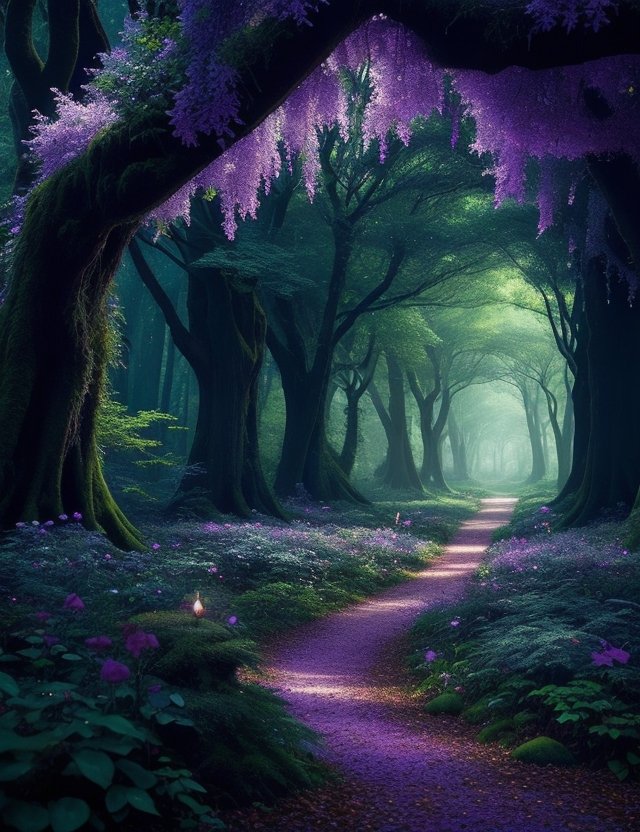 A path through a forest Ai Generated.jpg