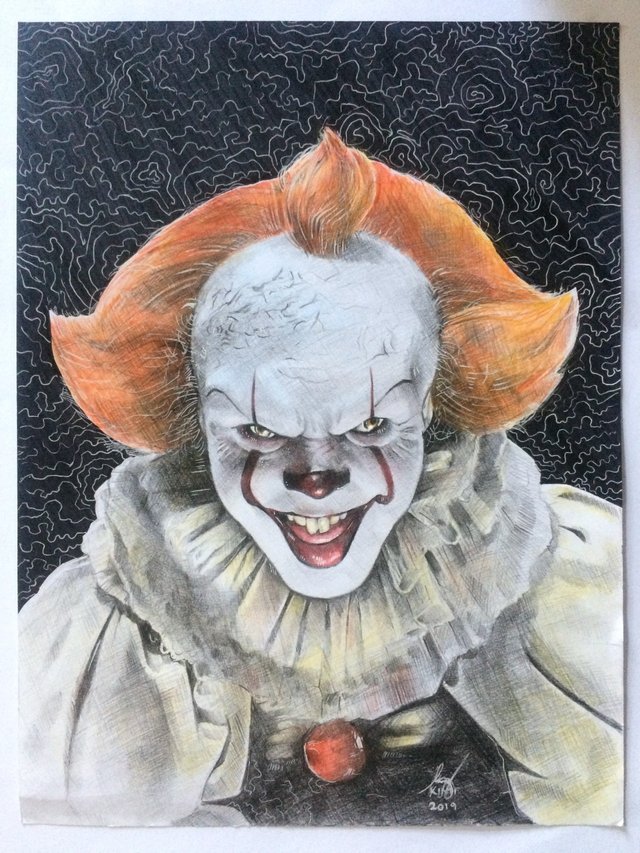 How to Draw Pennywise the Clown