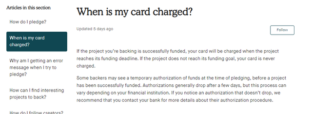 When is my card charged  – Kickstarter Support.png