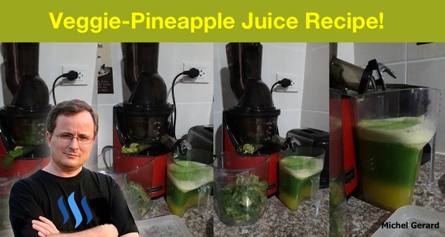 Veggie-Pineapple Juice Recipe!