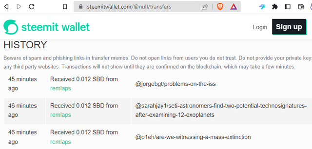 Steem Blockchain: Post promotion wallet transactions