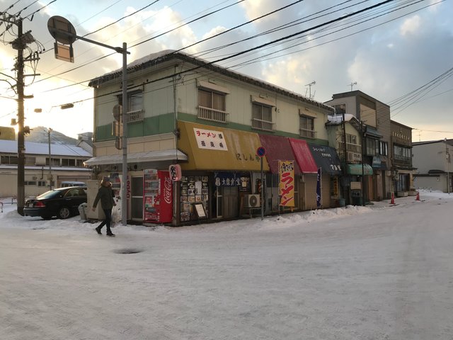 Quiet Hakodate  morning market in the afternoon