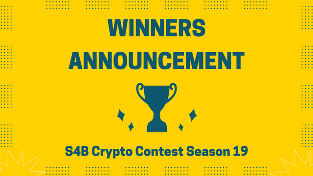 thumbnail Winners Announcement S4B Crypto Contest Season 19.png