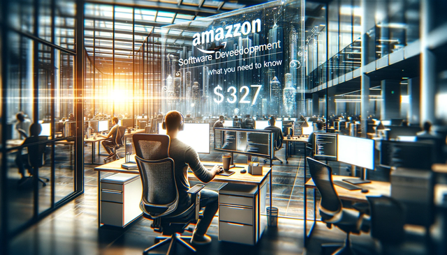 DALL·E 2024-03-29 22.24.21 - An image representing the theme of _Amazon Software Development Engineer Salary_ What You Need to Know_. Imagine a sleek, modern office environment wi.png