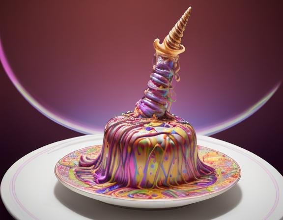 Dishes that only exist in the imagination On the plates were the dreams of the guests in the form of holographic delicacies. From floating unicorns and spaghetti tornadoes to chocolate sculptures that looked like famou.jpg