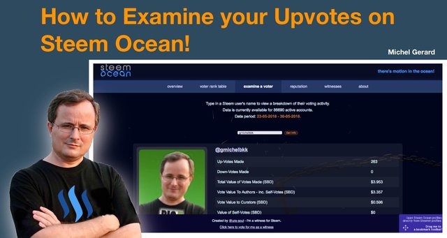 How to Examine your Upvotes on Steem Ocean!
