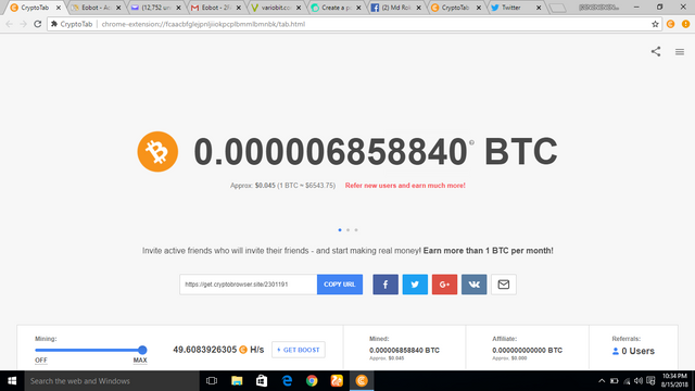 Earn Bitcoin From Google Chrome Steemit - 