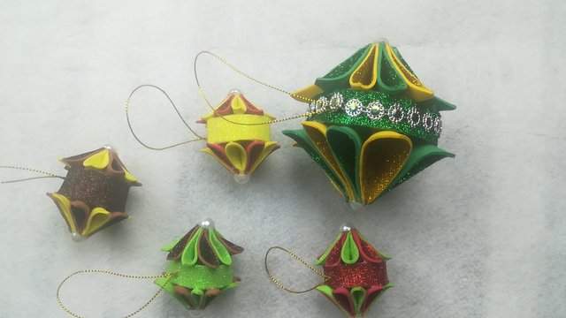 🎄2021🎄 Новогодние игрушки на ёлку из фоамирана 🎄 _ Christmas Ornaments 🎄..jpg