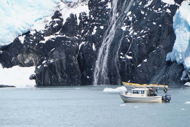 Waterfall and Boat Whittier Alaska.jpg