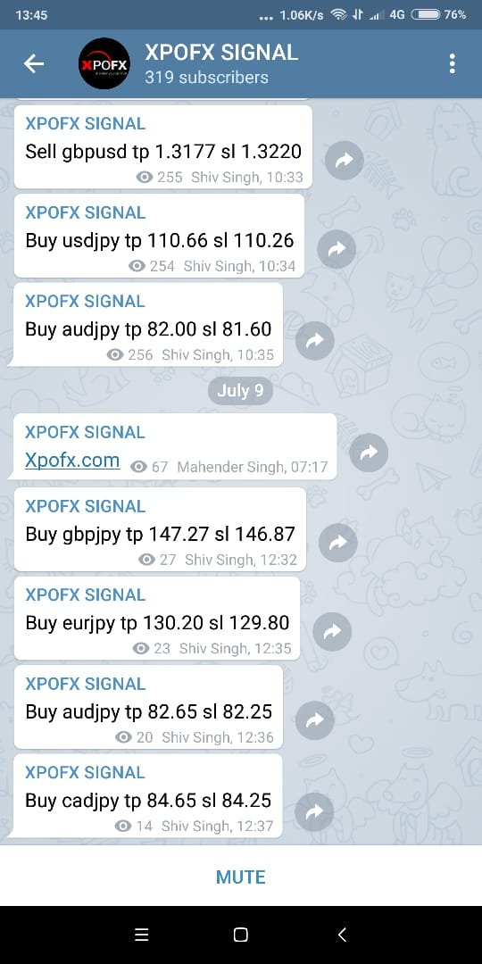 Get Free Forex Signals By Xpofx Brocker On Telegram Steemit - 