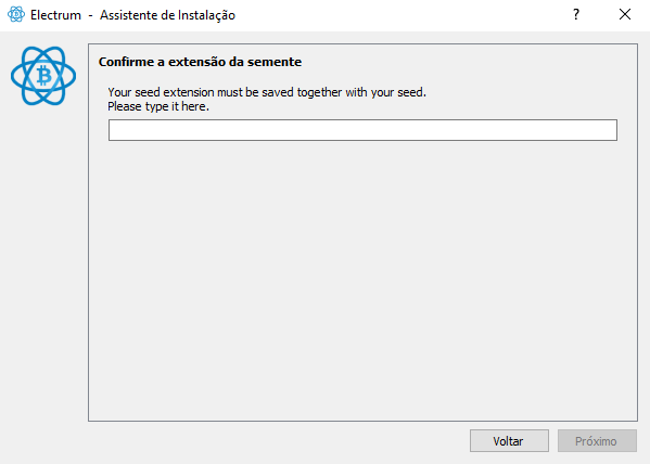 Figura 1.2.10 — Confirme a Extensão da Seed