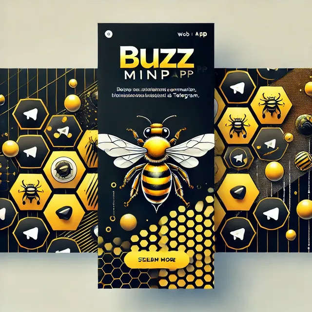 DALL·E 2024-09-09 02.13.13 - A banner design with a honeybee-inspired color scheme, featuring yellow and black tones along with hexagonal elements. The banner integrates themes of.jpg