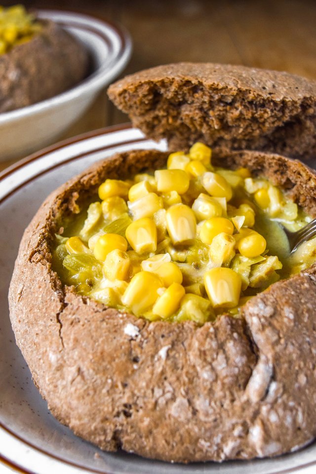 Creamy Corn Chowder + Rye Bread Bowls-4.jpg